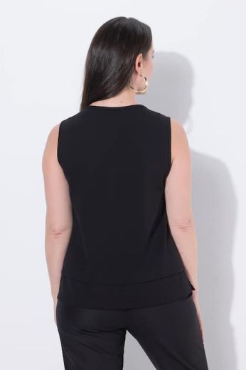 Plus size veliki brojevi Majica bez rukava A kroja za punije