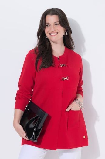 Plus size veliki brojevi Kardigan A kroja za punije