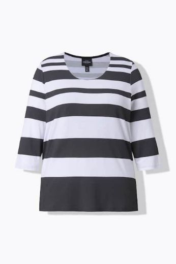 Plus size veliki brojevi Majica 3/4 rukava za punije