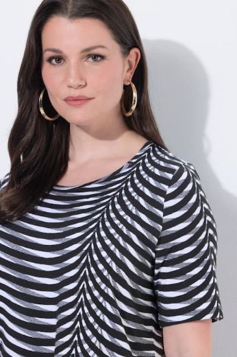 Plus size veliki brojevi Majica kratkih rukava A kroja za punije