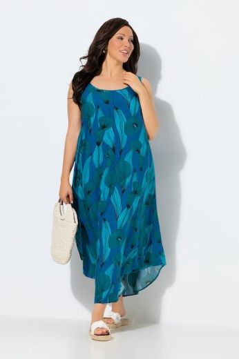 Plus size veliki brojevi Haljina maxi bez rukava za punije