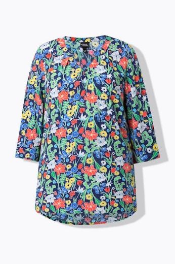 Plus size veliki brojevi Tunika 3/4 rukava za punije