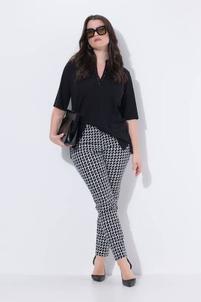 Veliki brojevi Hlače uskih nogavica moda za punije