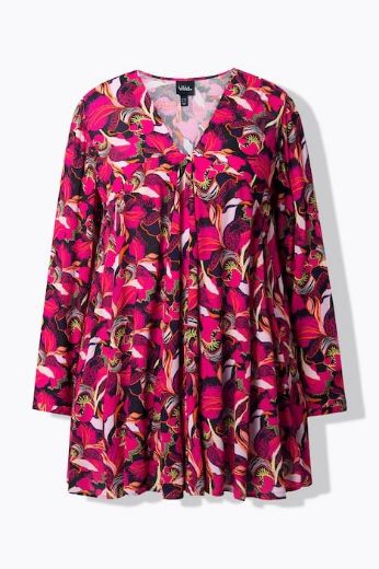 Plus size veliki brojevi Bluza dugih rukava A kroja za punije