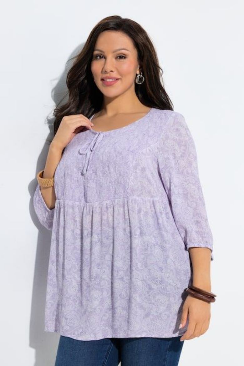 Plus size veliki brojevi Bluza 3/4 rukava za punije