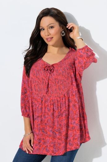 Plus size veliki brojevi Bluza 3/4 rukava za punije