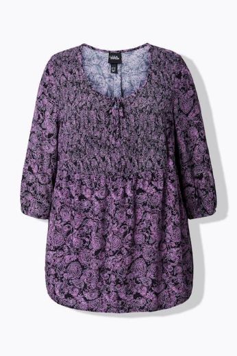 Plus size veliki brojevi Bluza 3/4 rukava za punije