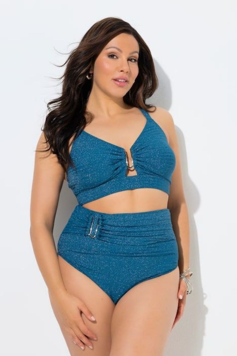 Plus size veliki brojevi Kupaći kostim dvodijelni za punije