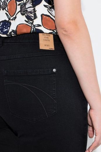 Plus size veliki brojevi Traperice s proširenim nogavicama za punije