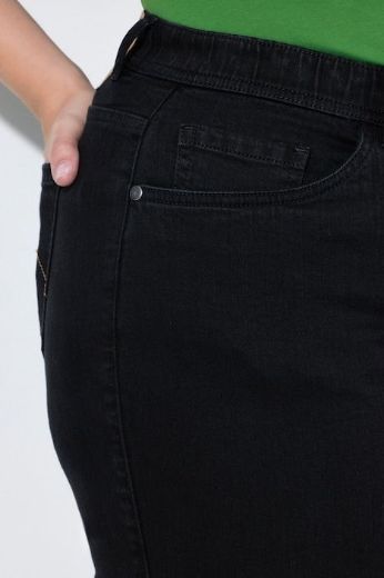 Plus size veliki brojevi Traperice širokih nogavica za punije