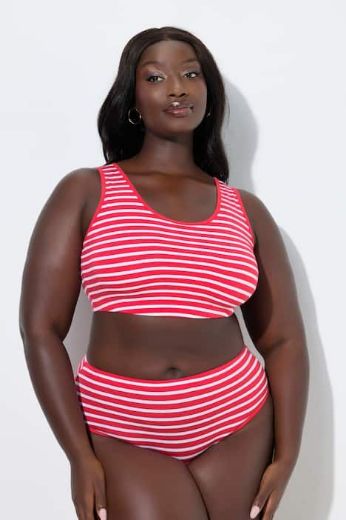 Plus size veliki brojevi Grudnjak bez žice širokih naramenica 2 komada za punije