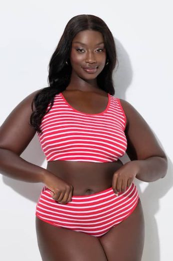 Plus size veliki brojevi Gaćice midi 2 komada za punije