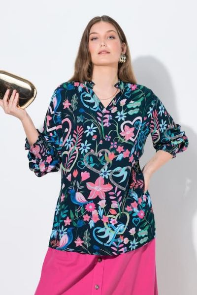 Veliki brojevi Tunika dugih rukava moda za punije