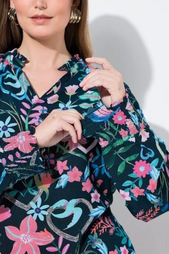 Plus size veliki brojevi Tunika dugih rukava za punije