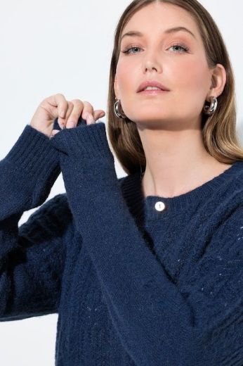 Plus size veliki brojevi Kardigan na kopčanje za punije