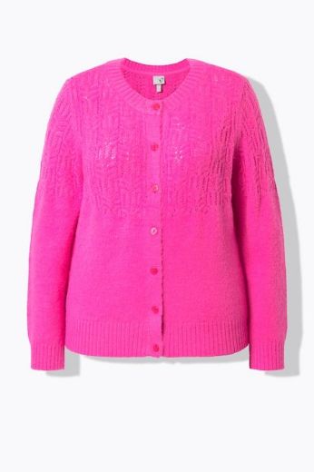 Plus size veliki brojevi Kardigan na kopčanje za punije