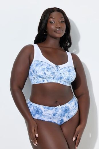 Plus size veliki brojevi Grudnjak bez žice širokih naramenica za punije