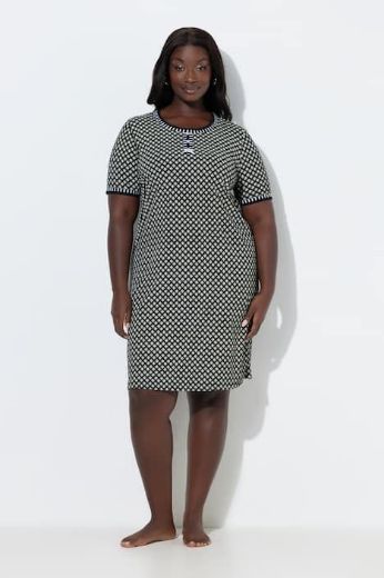 Plus size veliki brojevi Spavaćica kratkih rukava 2 komada za punije