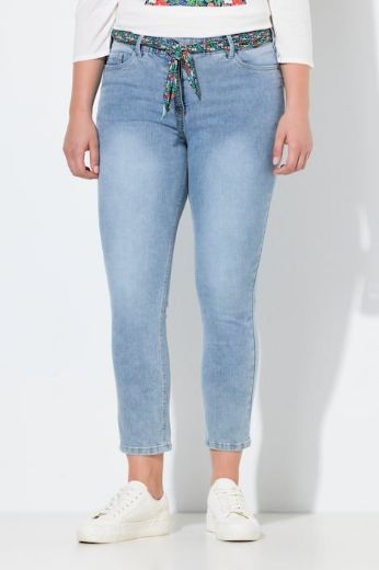 Plus size veliki brojevi Traperice uskih nogavica za punije