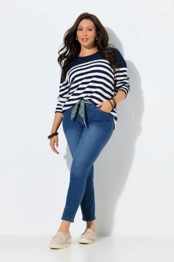 Plus size veliki brojevi Traperice uskih nogavica za punije