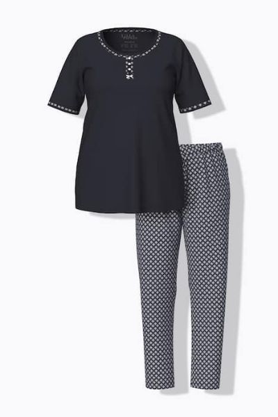 Veliki brojevi Pidžama kratkih rukava i dugih nogavica moda za punije