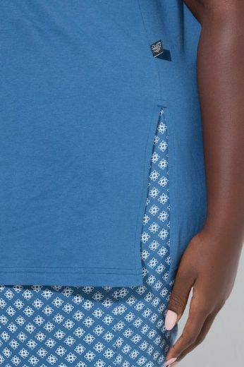 Plus size veliki brojevi Pidžama kratkih rukava i dugih nogavica za punije