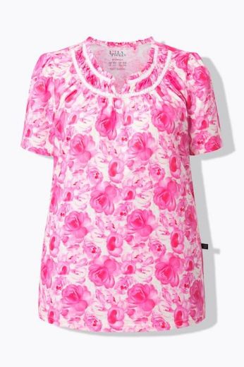 Plus size veliki brojevi Pidžama kratkih rukava i dugih nogavica za punije