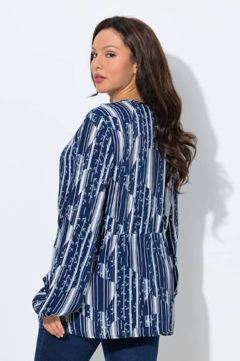 Plus size veliki brojevi Bluza dugih rukava A kroja za punije