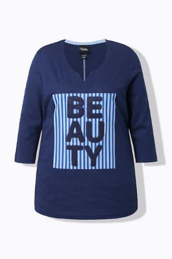 Plus size veliki brojevi Majica 3/4 rukava za punije