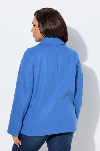 Plus size veliki brojevi Kaput kraćeg kroja od flisa za punije