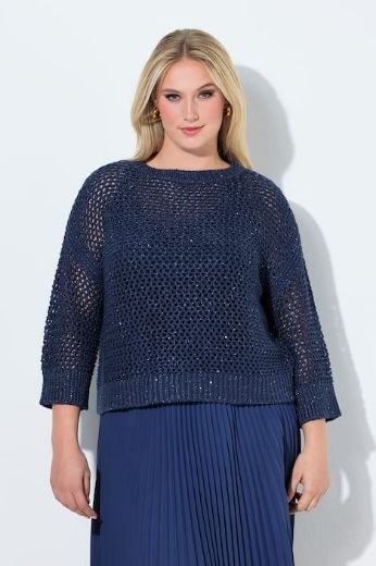 Plus size veliki brojevi Pulover 3/4 rukava za punije