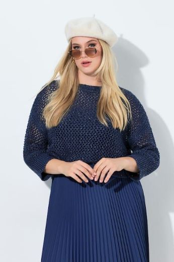 Plus size veliki brojevi Pulover 3/4 rukava za punije