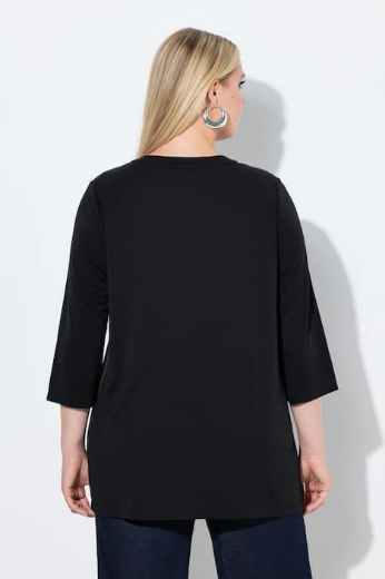 Plus size veliki brojevi Tunika 3/4 rukava A kroja za punije