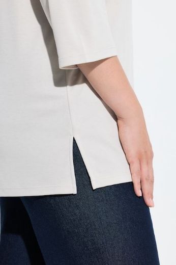 Plus size veliki brojevi Tunika 3/4 rukava A kroja za punije