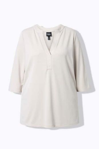 Plus size veliki brojevi Tunika 3/4 rukava A kroja za punije