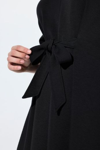 Plus size veliki brojevi Haljina midi 3/4 rukava za punije