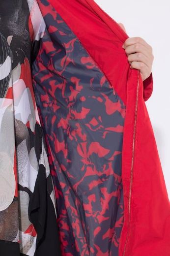 Plus size veliki brojevi Jakna vodoodbojna dužeg A kroja za punije