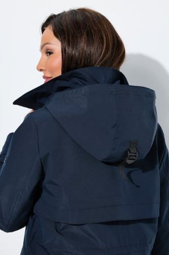 Plus size veliki brojevi Jakna vodootporna s kapuljačom za punije