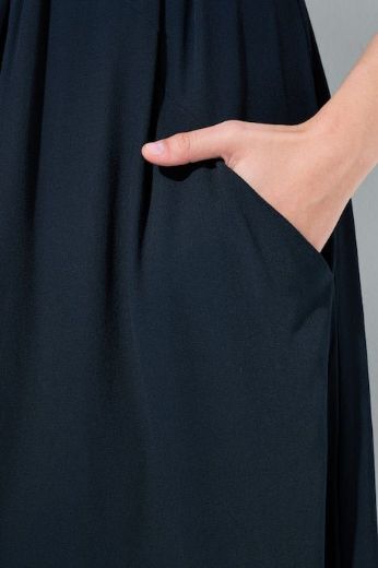 Plus size veliki brojevi Haljina maxi kratkih rukava V ovratnika za punije