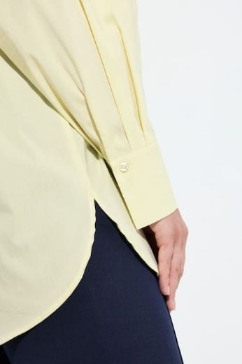 Plus size veliki brojevi Košulja dugih rukava skrivenog kopčanja za punije