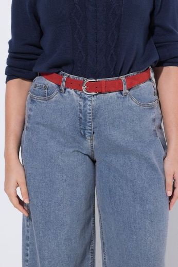 Plus size veliki brojevi Remen od brušene kože za punije