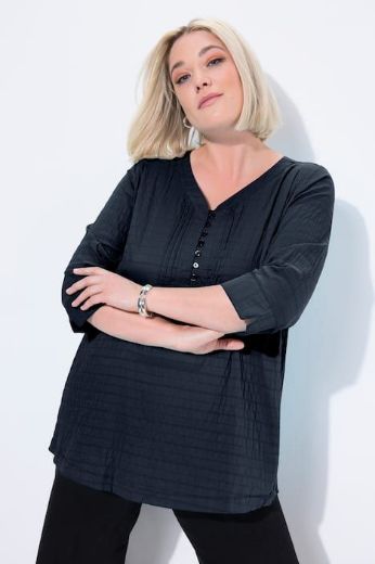 Plus size veliki brojevi Bluza 3/4 rukavi za punije