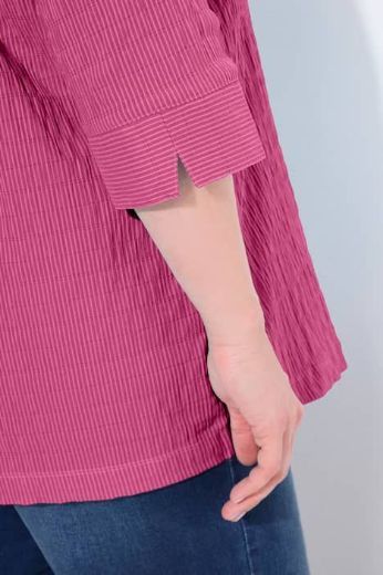 Plus size veliki brojevi Bluza 3/4 rukavi s gumbićima za punije