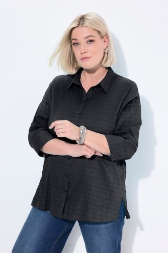 Plus size veliki brojevi Košulja 3/4 rukavi za punije