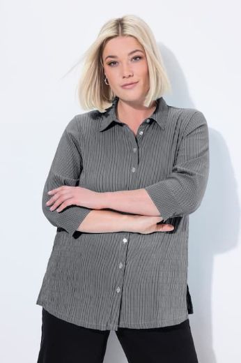 Plus size veliki brojevi Košulja  3/4 rukavi s otvorima za punije