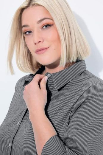 Plus size veliki brojevi Košulja  3/4 rukavi s otvorima za punije