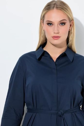 Plus size veliki brojevi Haljina A kroja na vezanje za punije