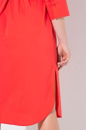 Plus size veliki brojevi Haljina A kroja na vezanje za punije