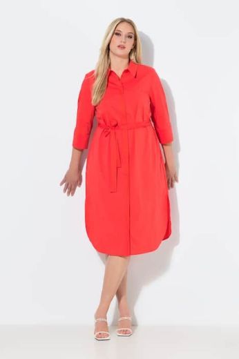 Plus size veliki brojevi Haljina A kroja na vezanje za punije