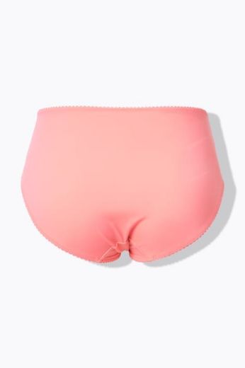 Plus size veliki brojevi Gaćice midi s cvjetnom čipkom za punije